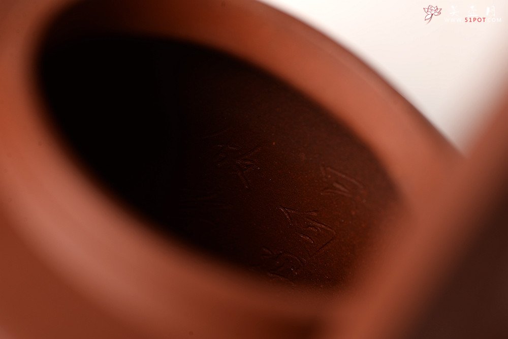 紫砂壶图片：詹黎明丙申秋全手新作 贤提 颇具难度 高路精刻 挺拔 - 全手工紫砂壶网