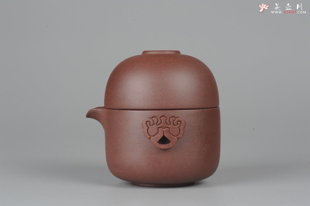 紫砂壶图片：美杯特惠 办公旅行便携式茶具快客杯 泥料非常好 送礼自用佳品 - 全手工紫砂壶网