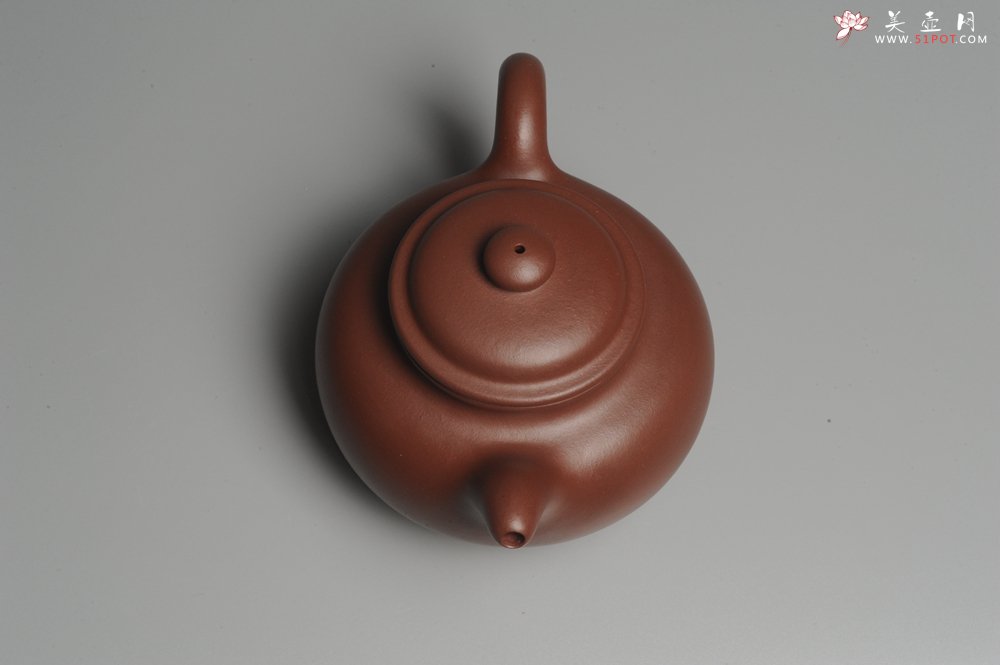 紫砂壶图片：实力派杨欣橙老师全手工大亨莲子 本色清水泥 深得老味 古韵悠悠 - 全手工紫砂壶网