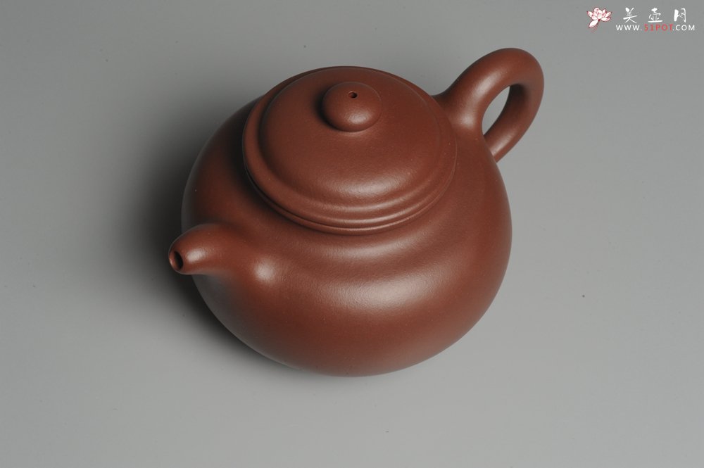 紫砂壶图片：实力派杨欣橙老师全手工大亨莲子 本色清水泥 深得老味 古韵悠悠 - 全手工紫砂壶网