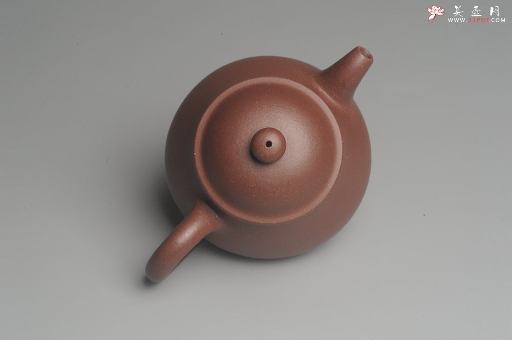 紫砂壶图片：美壶特惠 全手工优质老拼紫泥刹凹成型单片拍打潘壶 - 全手工紫砂壶网