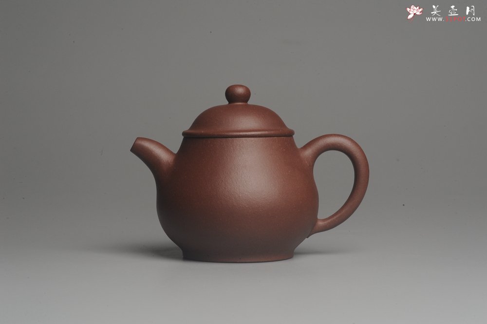 紫砂壶图片：美壶特惠 全手工优质老拼紫泥刹凹成型单片拍打潘壶 - 全手工紫砂壶网
