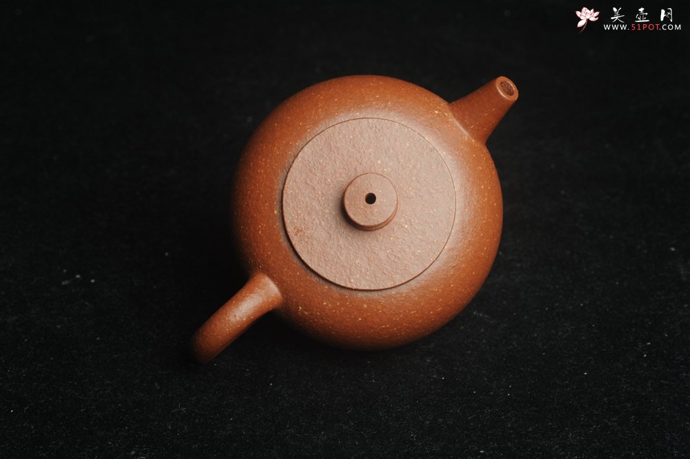 紫砂壶图片：美壶特惠 潜力股殷老师全手工特好降坡泥摹古巨轮壶 掌中宝 茶人醉爱 - 全手工紫砂壶网