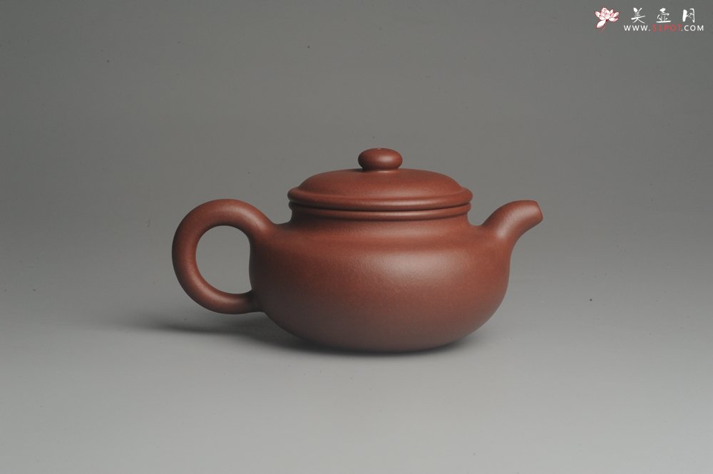 紫砂壶图片：油润底曹青 全手工仿古 深得老味 做工特好 - 全手工紫砂壶网