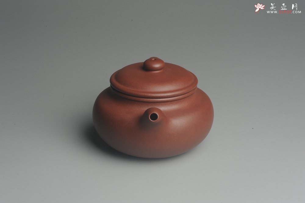 紫砂壶图片：油润底曹青 全手工仿古 深得老味 做工特好 - 全手工紫砂壶网