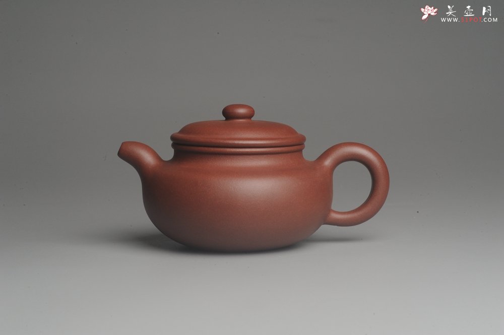 紫砂壶图片：油润底曹青 全手工仿古 深得老味 做工特好 - 全手工紫砂壶网