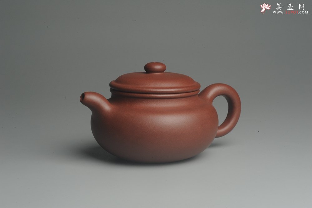 紫砂壶图片：油润底曹青 全手工仿古 深得老味 做工特好 - 全手工紫砂壶网