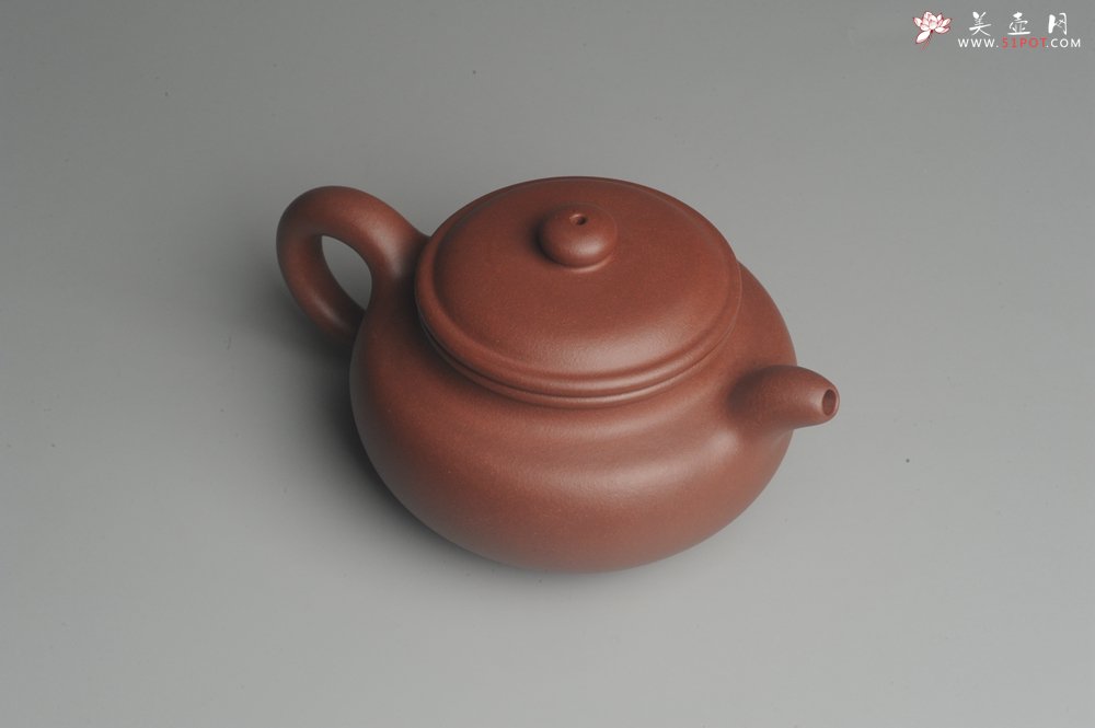 紫砂壶图片：油润底曹青 全手工仿古 深得老味 做工特好 - 全手工紫砂壶网