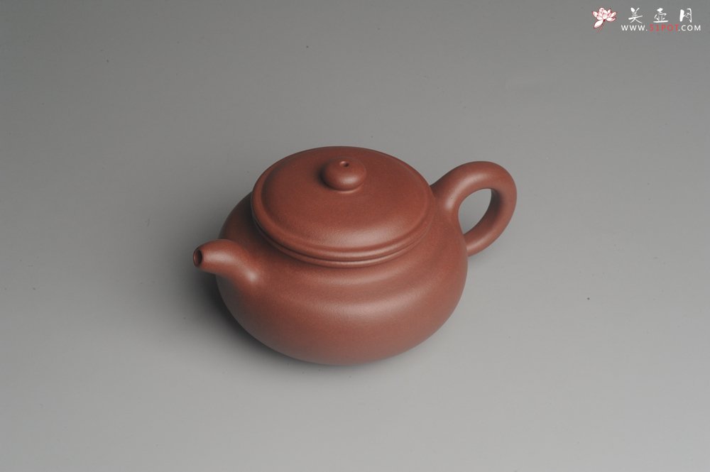 紫砂壶图片：油润底曹青 全手工仿古 深得老味 做工特好 - 全手工紫砂壶网