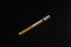 紫砂壶图片：自玩收藏级30年老凤眼扇骨 满天星老凤眼 9.5寸18方挑灯方 排口2.0少见 名家释普通法师书法 - 全手工紫砂壶网