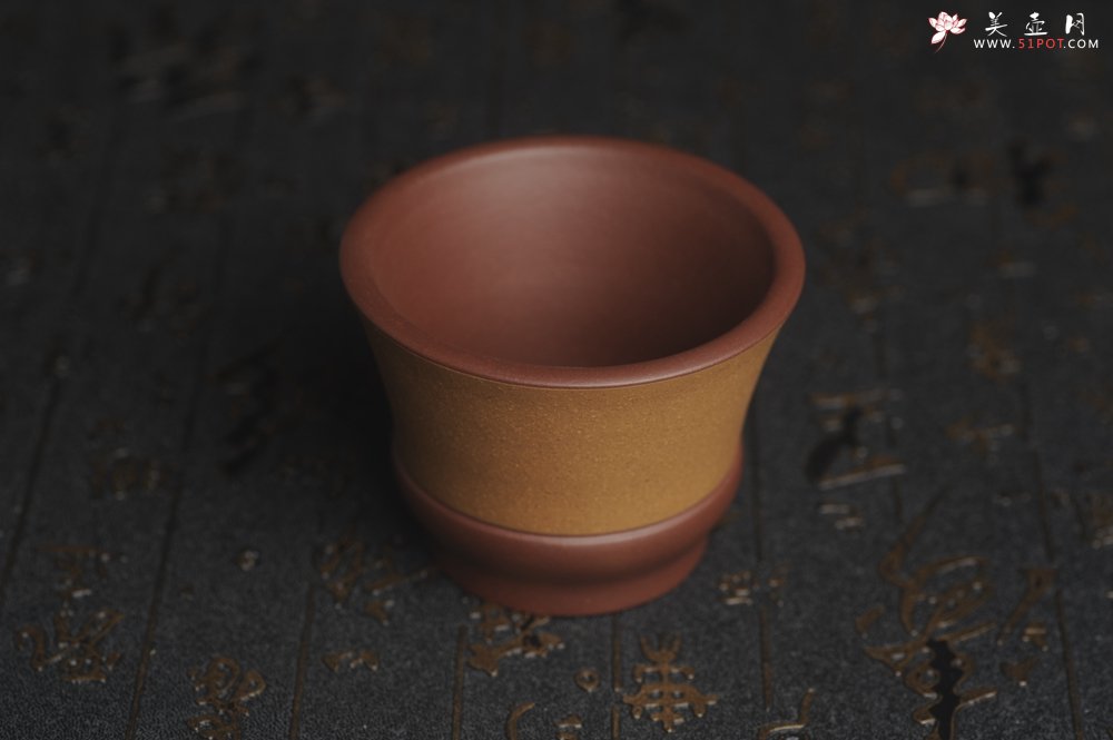 紫砂壶图片：美杯特惠 好泥好工雅致特厚实主人杯 茶人醉爱 - 全手工紫砂壶网