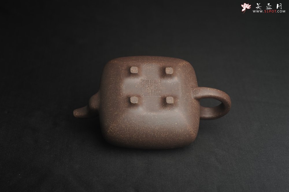 紫砂壶图片：实力派张海艳全手工特好老青灰段泥传炉壶 装饰人物 饮者寿 特文气 - 全手工紫砂壶网