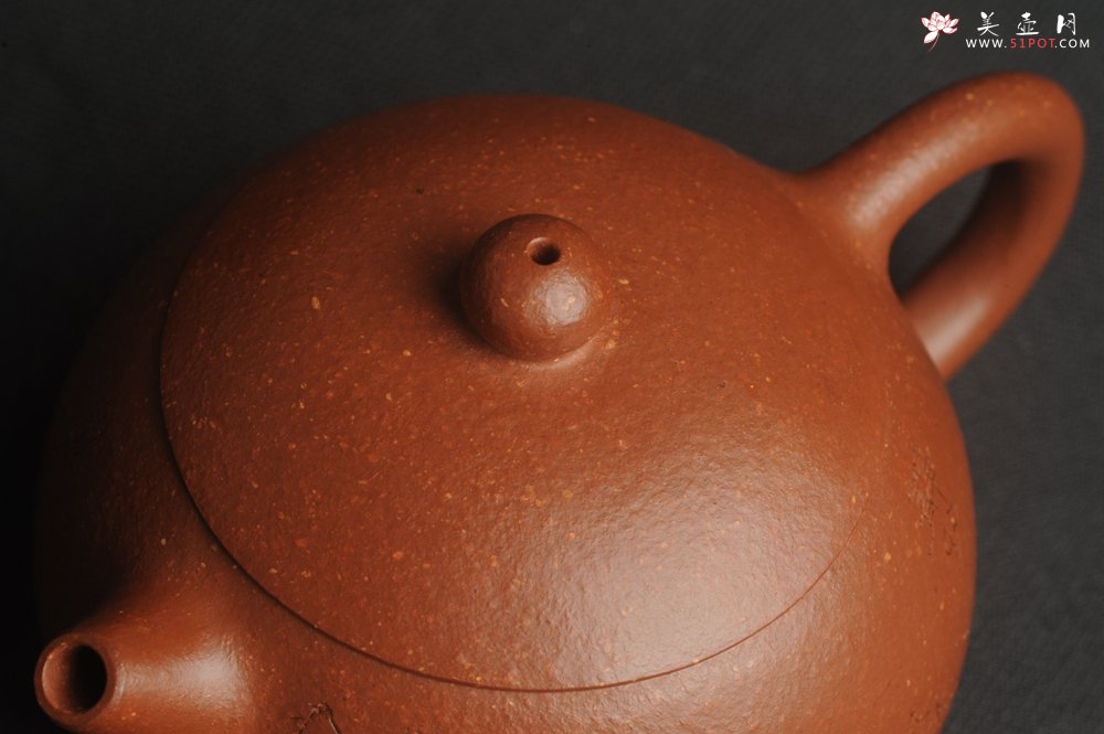紫砂壶图片：油润降坡泥全手工小品西施壶 装饰静心图 心恬神宁 - 全手工紫砂壶网
