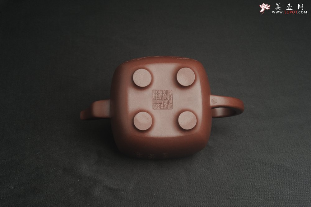 紫砂壶图片：实力派张海艳全手工油润底曹青重器鸣远四方 气势磅礴 用心之作 装饰人物特文气 - 全手工紫砂壶网