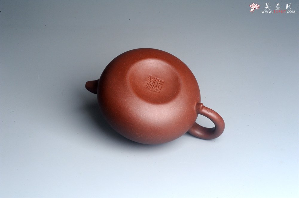紫砂壶图片：油润底曹青 全手工仿古壶 深得老味 做工灰常好 请君细品 作品说话 - 全手工紫砂壶网