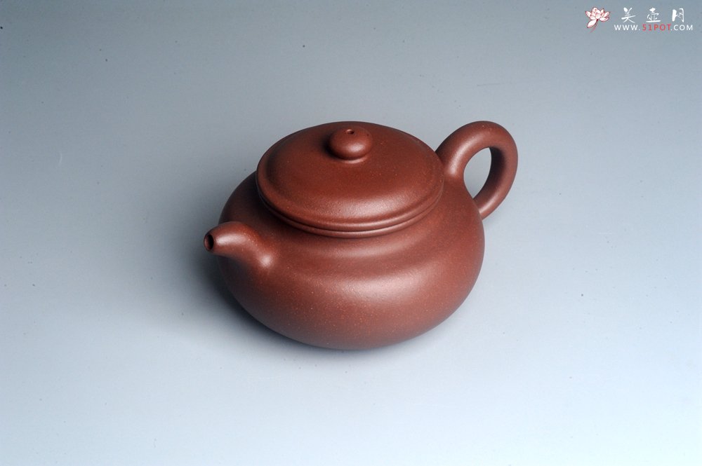 紫砂壶图片：油润底曹青 全手工仿古壶 深得老味 做工灰常好 请君细品 作品说话 - 全手工紫砂壶网