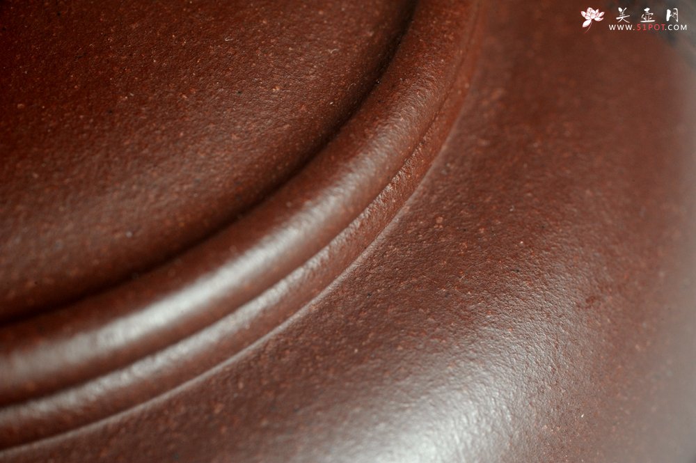 紫砂壶图片：潜力股周小培老师 4号井深井红皮龙 全手工过桥井栏壶 浩然养素 - 全手工紫砂壶网