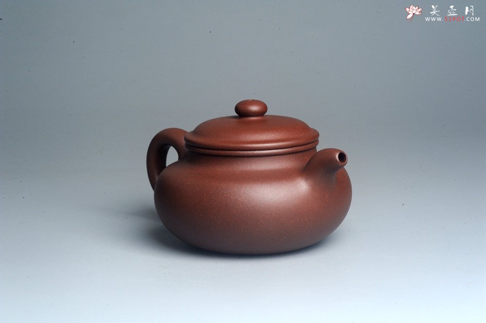 紫砂壶图片：油润底曹青 全手工仿古壶 深得老味 做工灰常好 请君细品 作品说话 - 全手工紫砂壶网
