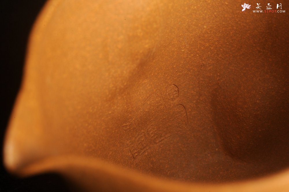 紫砂壶图片：美杯特惠 潜力股赵老师 全手工老黄段泥公道杯 贴页灵动 - 全手工紫砂壶网