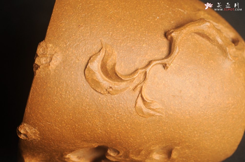 紫砂壶图片：美杯特惠 潜力股赵老师 全手工老黄段泥公道杯 贴页灵动 - 全手工紫砂壶网