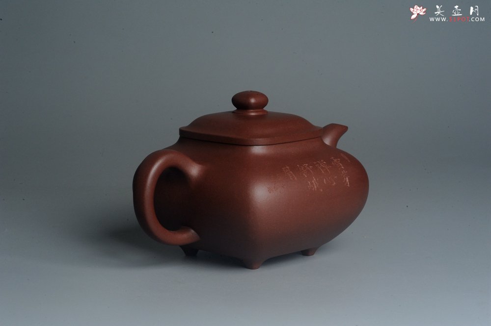 紫砂壶图片：实力派张海艳 全手工特好底槽清传炉壶 雪芽禅心舒峨眉 好壶期待与亲结缘 - 全手工紫砂壶网