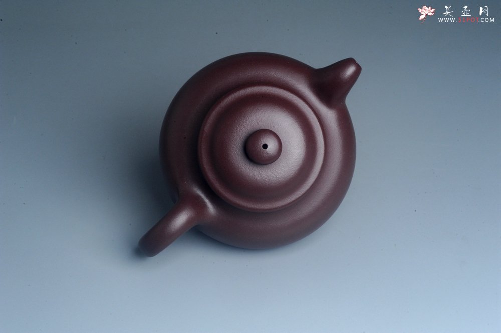 紫砂壶图片：潜力股周小培老师 油润紫泥全手工大亨掇只壶 深得老味 - 全手工紫砂壶网