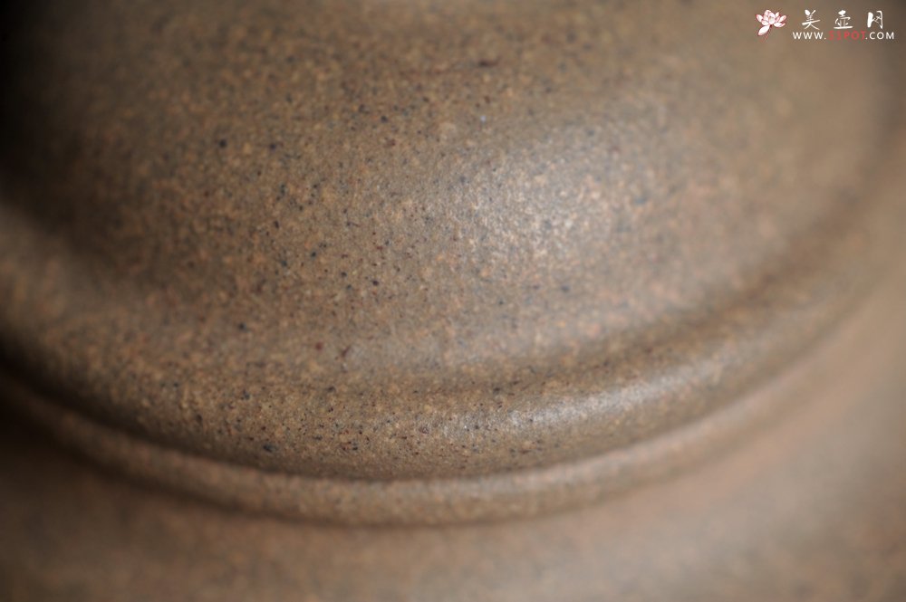 紫砂壶图片：特好高温本山老段泥 全手工大彬圈钮紫砂壶 - 全手工紫砂壶网