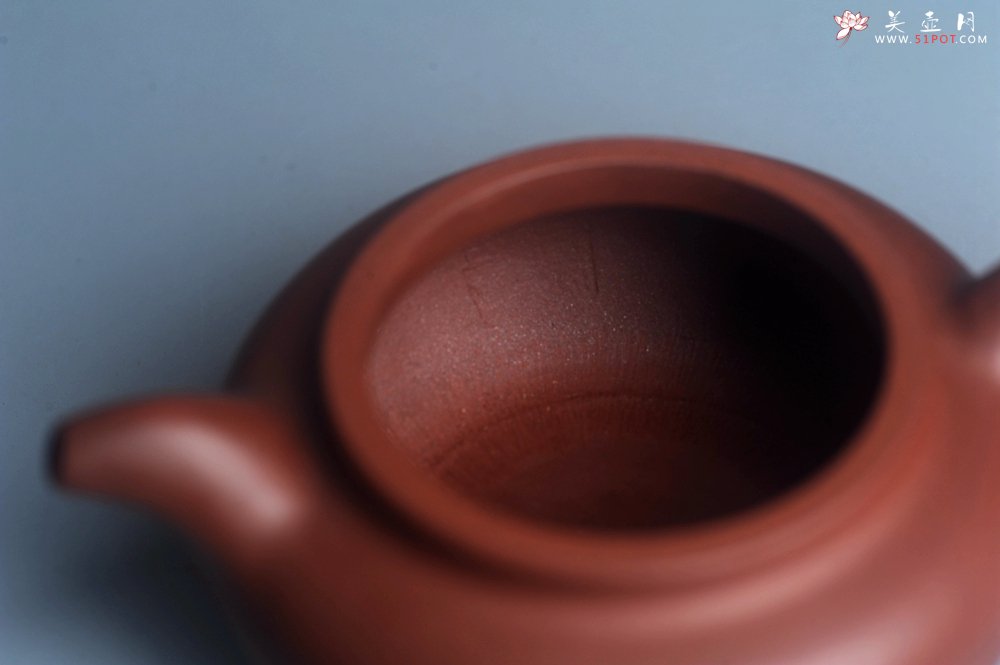 紫砂壶图片：油润底曹青 全手工寿珍仿古 深得老味 做工特好 - 全手工紫砂壶网