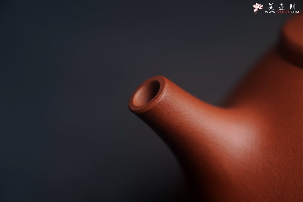 紫砂壶图片：潜力股周小培老师 老师家藏黄龙山一号井小红泥 全手工小子冶石瓢茶壶 特文气 - 全手工紫砂壶网