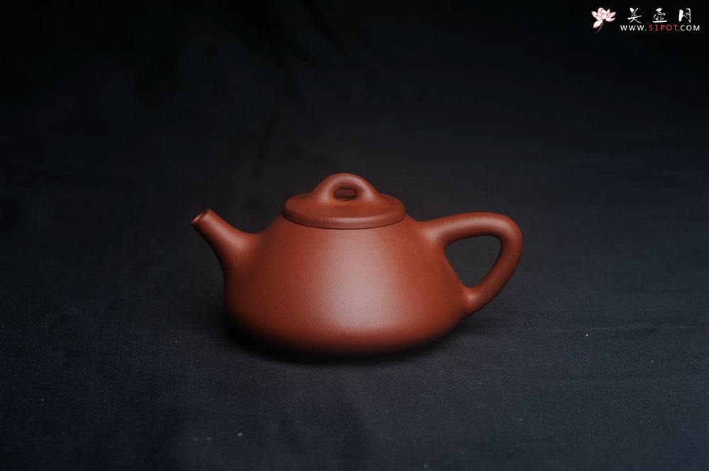 紫砂壶图片：潜力股周小培老师 老师家藏黄龙山一号井小红泥 全手工小子冶石瓢茶壶 特文气 - 全手工紫砂壶网