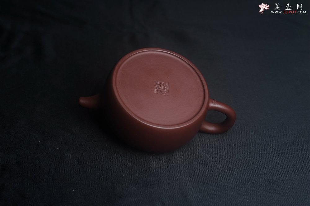 紫砂壶图片：潜力股周小培老师 4号井深井红皮龙 全手工过桥井栏壶 - 全手工紫砂壶网