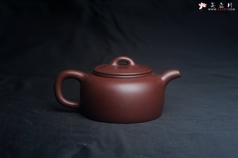 紫砂壶图片：潜力股周小培老师 4号井深井红皮龙 全手工过桥井栏壶 - 全手工紫砂壶网