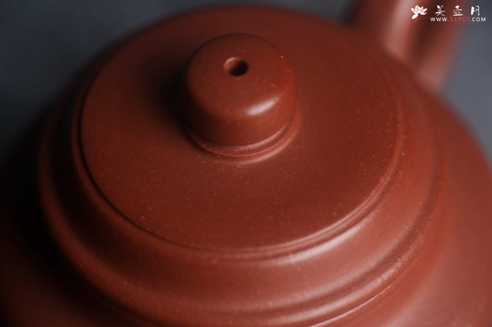 紫砂壶图片：油润老清水泥全手工小品德中壶 特实用文气 - 全手工紫砂壶网