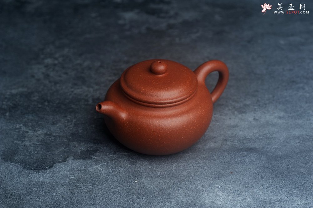 紫砂壶图片：油润降坡泥 超精致全手工仿古壶 气韵流畅 - 全手工紫砂壶网