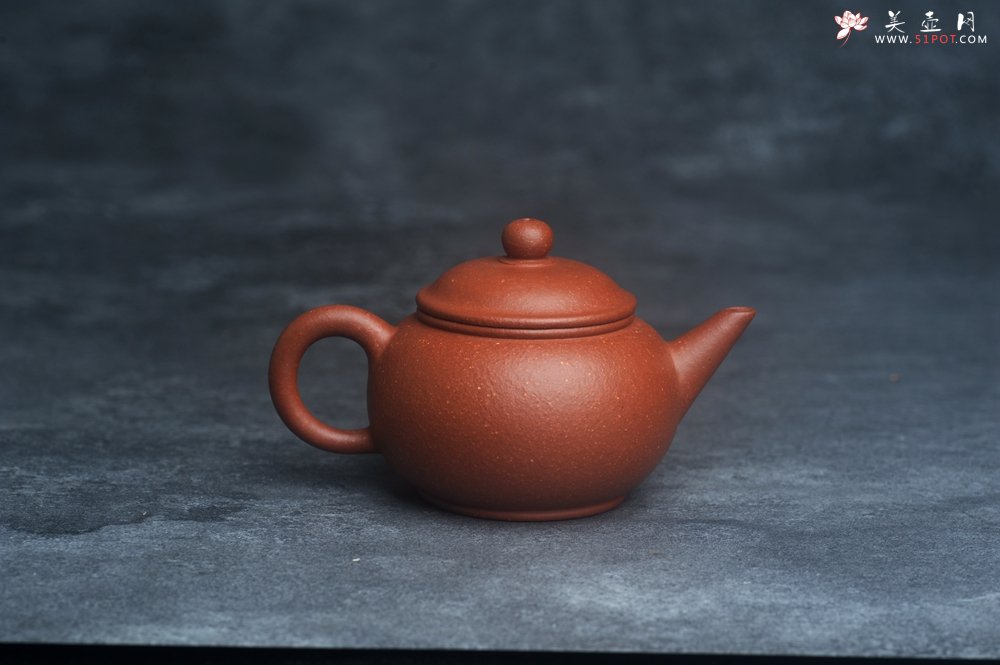 紫砂壶图片：美壶特惠 潜力股殷老师全手工特好降坡泥小水平壶 茶人醉爱 - 全手工紫砂壶网
