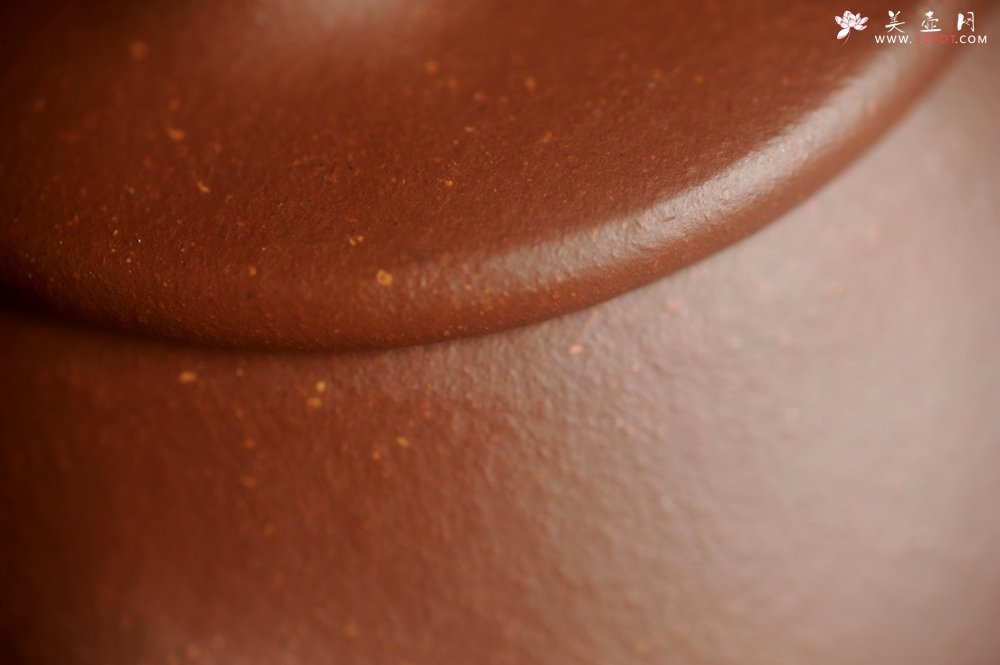 紫砂壶图片：王老师新品 庆十一特惠 全手工红降坡合瓢壶 特文气 - 全手工紫砂壶网