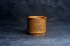 紫砂壶图片：美杯特惠 优质段泥精致清趣杯 主人杯 装饰文雅 - 全手工紫砂壶网