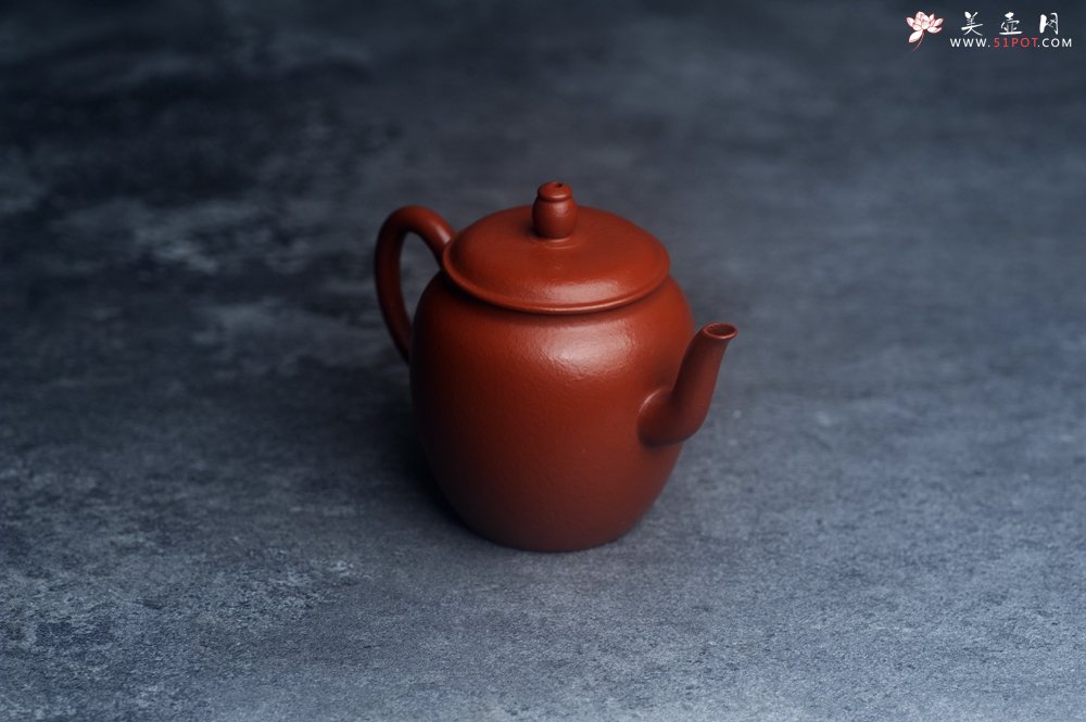 紫砂壶图片：美壶特惠 优质朱泥小神灯壶 茶人醉爱 - 全手工紫砂壶网