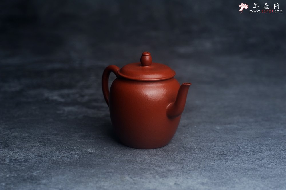 紫砂壶图片：美壶特惠 优质朱泥小神灯壶 茶人醉爱 - 全手工紫砂壶网