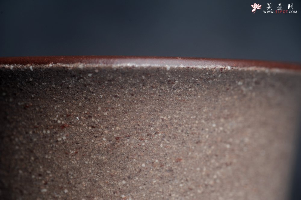 紫砂壶图片：美美杯特惠 精致花鸟紫泥粉黄金段泥主人杯 特文气 - 全手工紫砂壶网