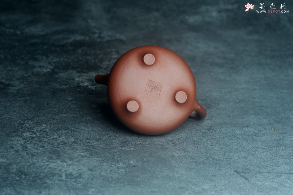 紫砂壶图片：特好底曹青 全手工小子冶石瓢 品一壶香茗做半日神仙 装饰特文气 期待与亲结缘 - 全手工紫砂壶网