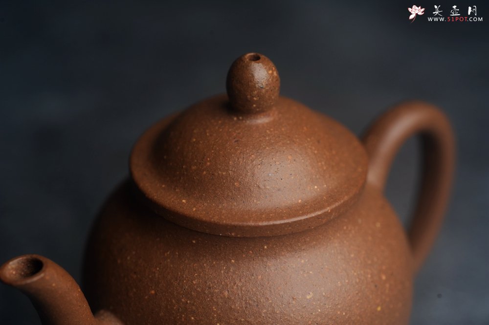 紫砂壶图片：美壶特惠 特好30目老段泥高灯壶 茶人醉爱 - 全手工紫砂壶网