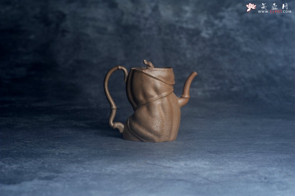 紫砂壶图片：美壶特惠 特好老青段君竹壶 茶人醉爱 - 全手工紫砂壶网