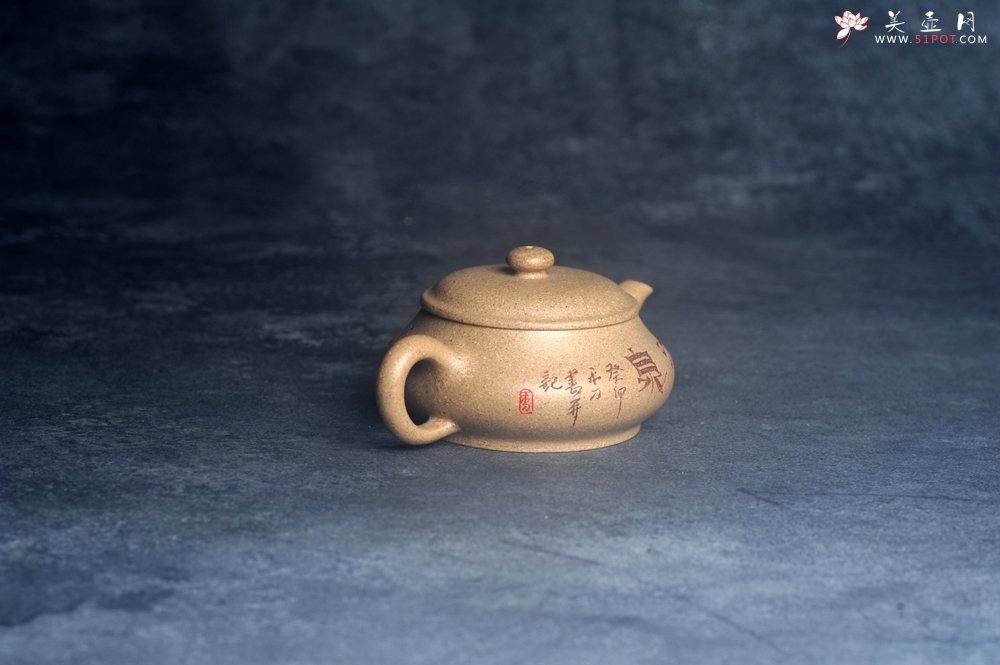 紫砂壶图片：美壶特惠 特好老段泥汲泉壶 茶人醉爱 - 全手工紫砂壶网