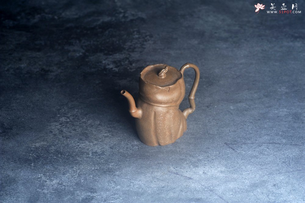 紫砂壶图片：美壶特惠 特好老青段君竹壶 茶人醉爱 - 全手工紫砂壶网