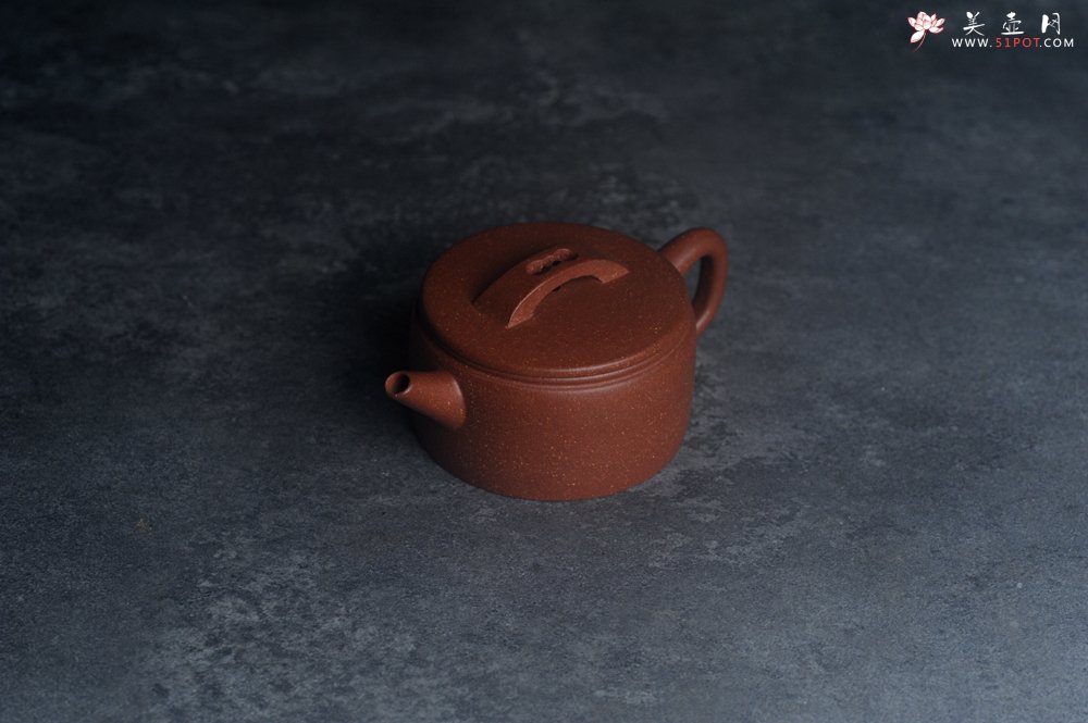 紫砂壶图片：美壶特惠 优质红降坡泥汉瓦壶 茶人醉爱 - 全手工紫砂壶网