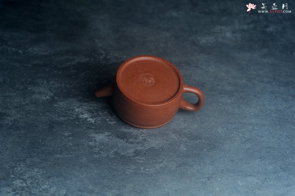 紫砂壶图片：美壶特惠 优质红降坡泥汉瓦壶 茶人醉爱 - 全手工紫砂壶网