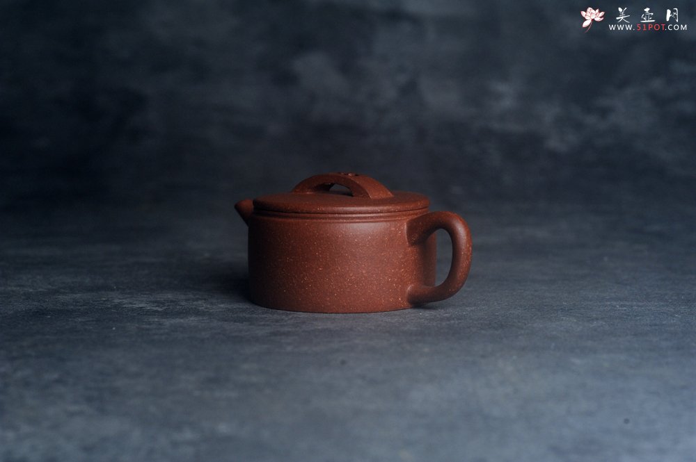 紫砂壶图片：美壶特惠 优质红降坡泥汉瓦壶 茶人醉爱 - 全手工紫砂壶网