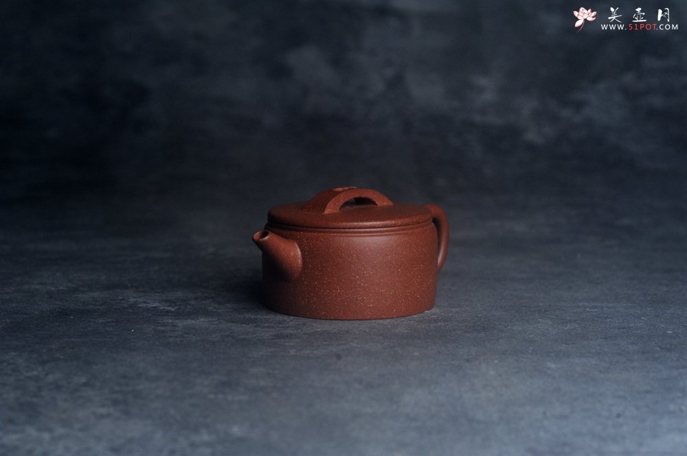 紫砂壶图片：美壶特惠 优质红降坡泥汉瓦壶 茶人醉爱 - 全手工紫砂壶网