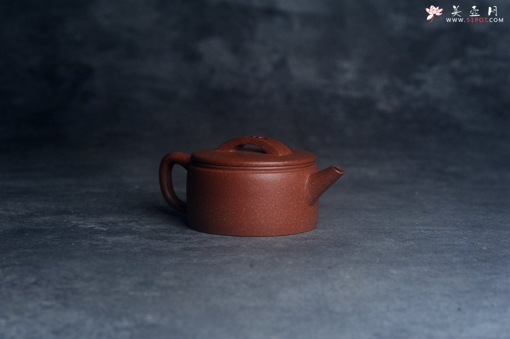 紫砂壶图片：美壶特惠 优质红降坡泥汉瓦壶 茶人醉爱 - 全手工紫砂壶网